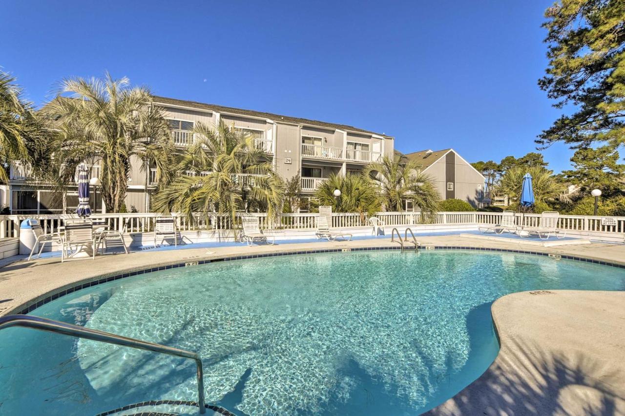 Sunny Studio With Pool - 4 Mi To Cherry Grove Beach! 利特尔里弗 外观 照片