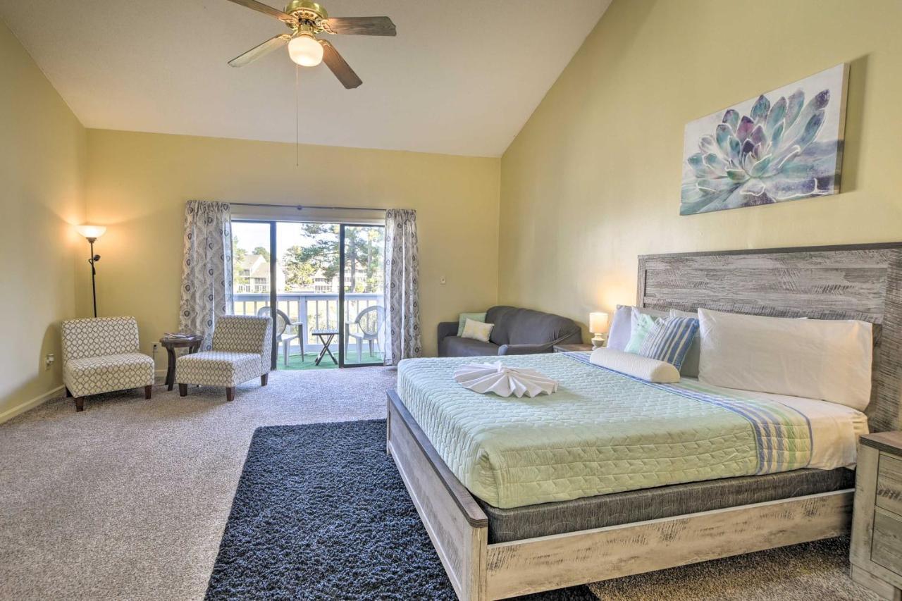 Sunny Studio With Pool - 4 Mi To Cherry Grove Beach! 利特尔里弗 外观 照片