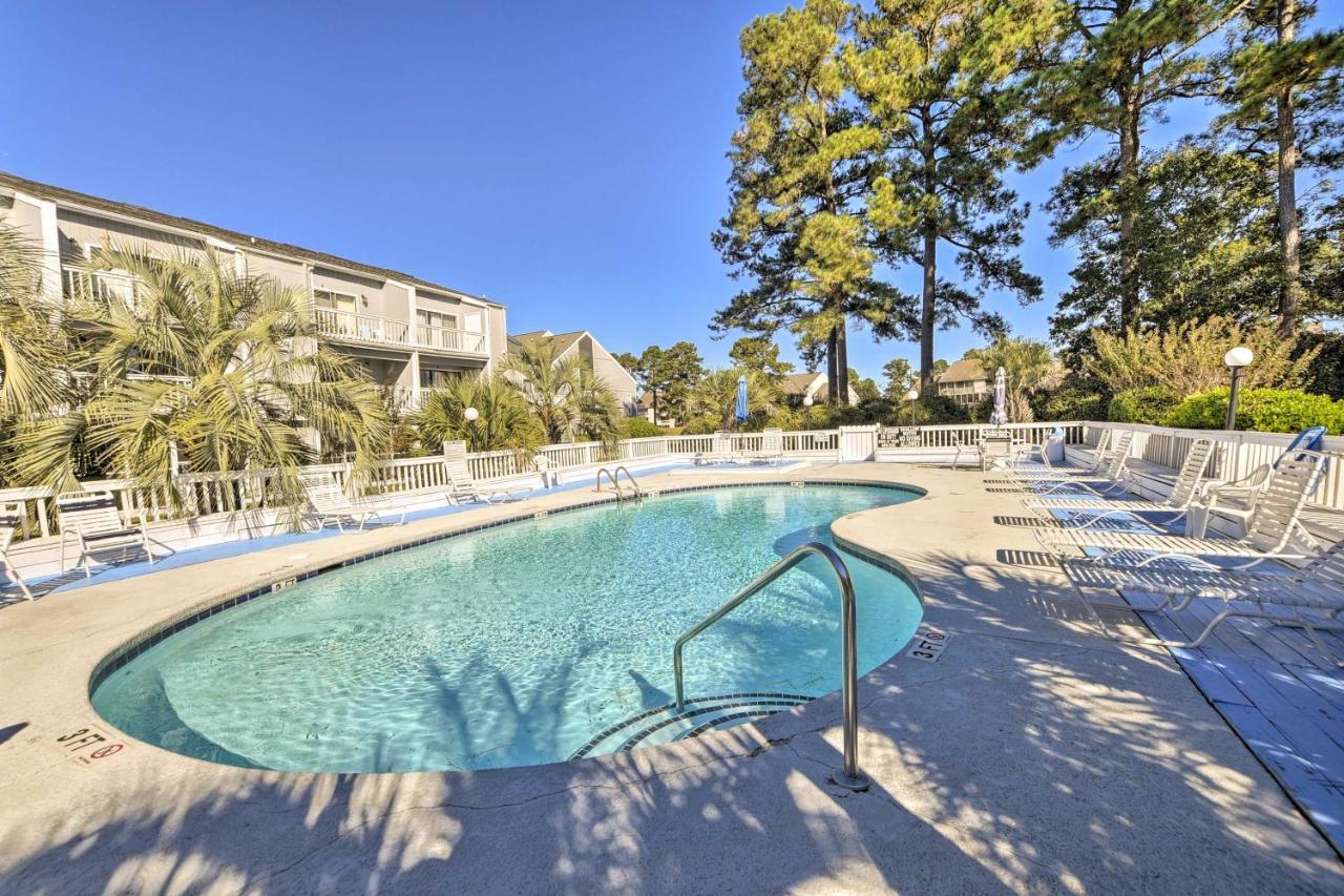 Sunny Studio With Pool - 4 Mi To Cherry Grove Beach! 利特尔里弗 外观 照片