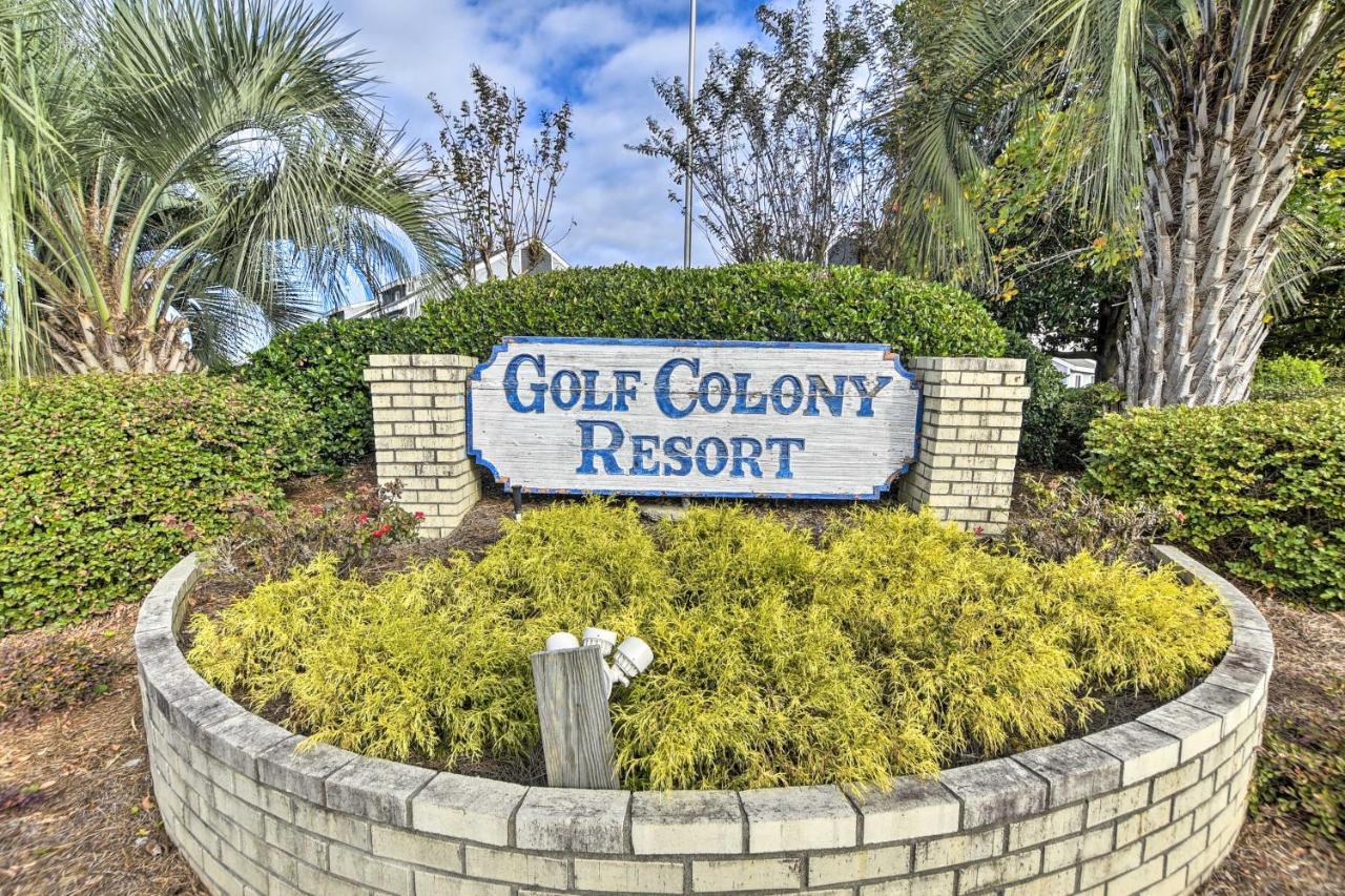 Sunny Studio With Pool - 4 Mi To Cherry Grove Beach! 利特尔里弗 外观 照片