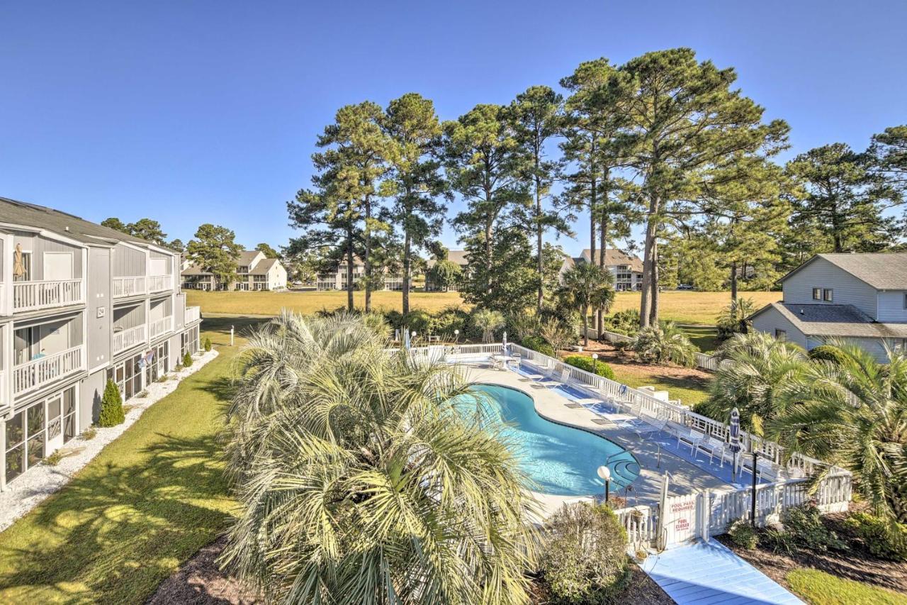 Sunny Studio With Pool - 4 Mi To Cherry Grove Beach! 利特尔里弗 外观 照片