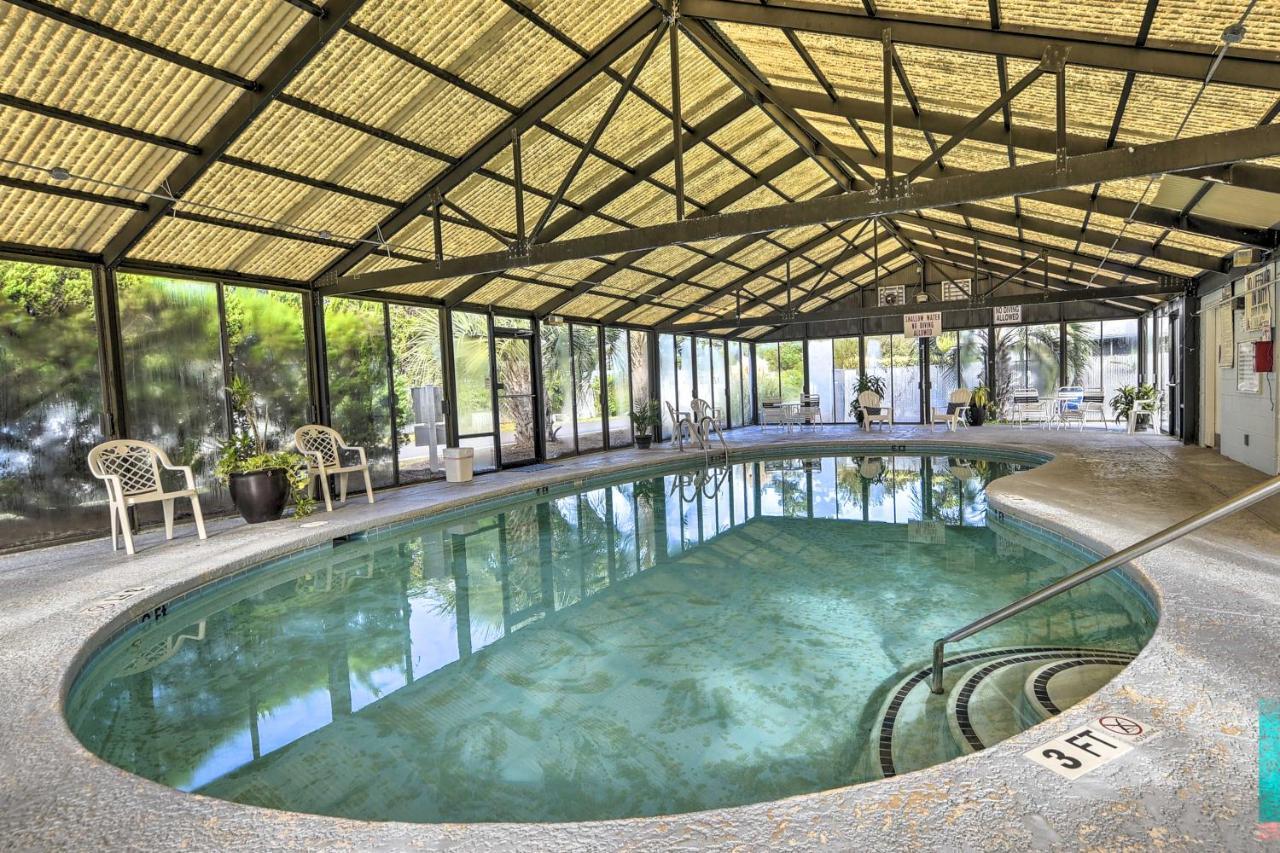 Sunny Studio With Pool - 4 Mi To Cherry Grove Beach! 利特尔里弗 外观 照片