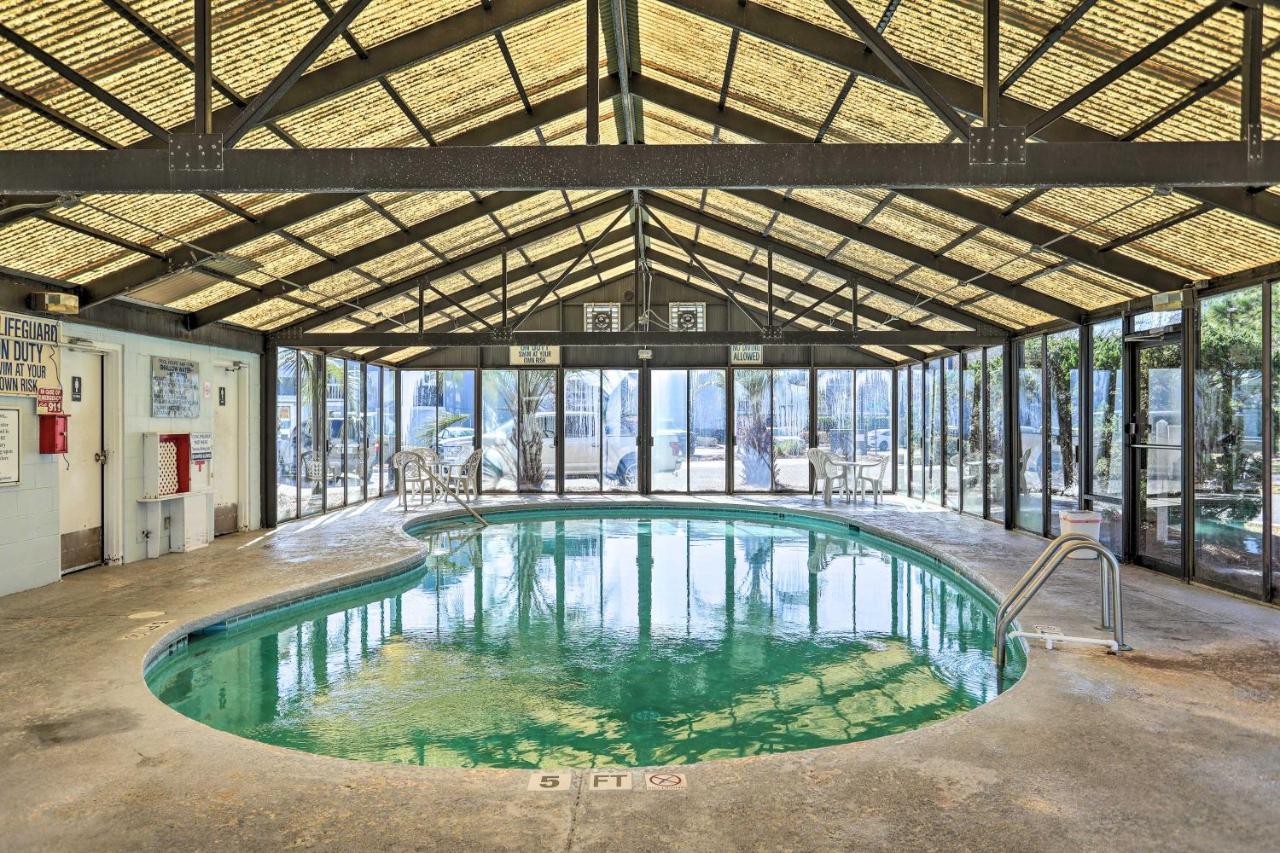 Sunny Studio With Pool - 4 Mi To Cherry Grove Beach! 利特尔里弗 外观 照片